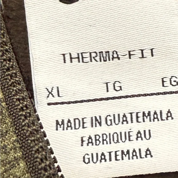 Like new. Mens XL Nike Dark Green and Black Hoodie Therma-fit jacket - Picture 4 of 5